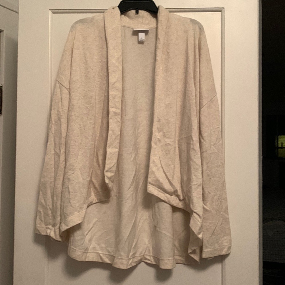 Pure Energy High Low Cardigan-Size 2X